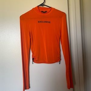 Forever 21 Long Sleeve Crop Top